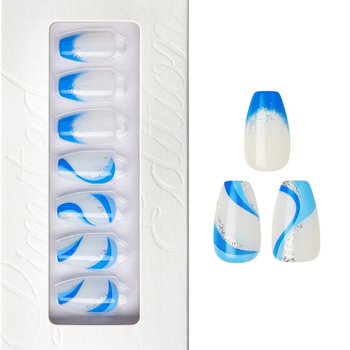 No Limit - Coffin Weekender Press On Manicure