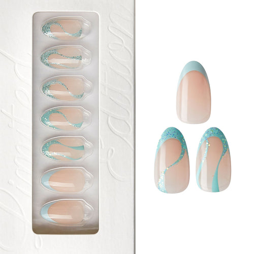 Summer Affair - Medium Almond Nail On Press On Manicure