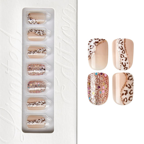 Chill Day - Short Squoval Nail On Press On Manicure