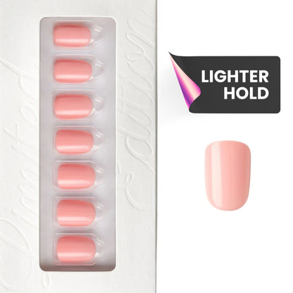 Posy Pink - Squoval Weekender Press On Manicure