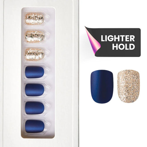 Reminisce - Squoval Weekender Press on Manicure