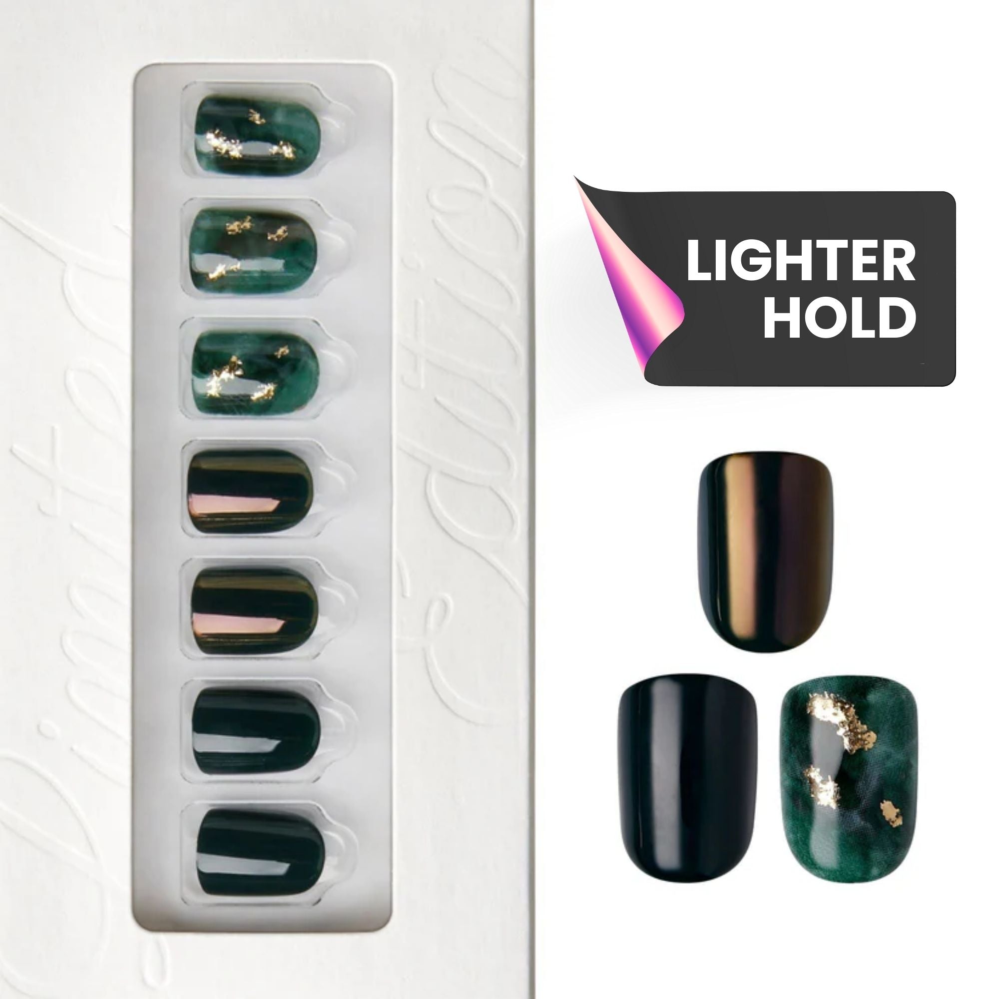 Unpredictable - Squoval Weekender Press on Manicure