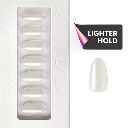 Vanilla Glazed - Almond Weekender Press On Manicure