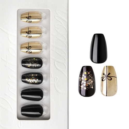 Magical - Medium Coffin Nail On Press On Manicure