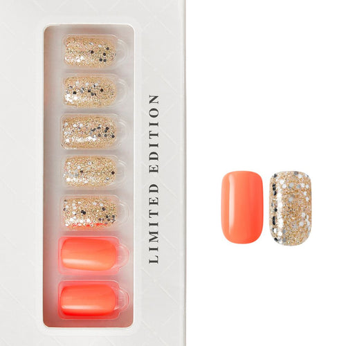 Whimsical - Medium Squoval Nail On Press On Manicure