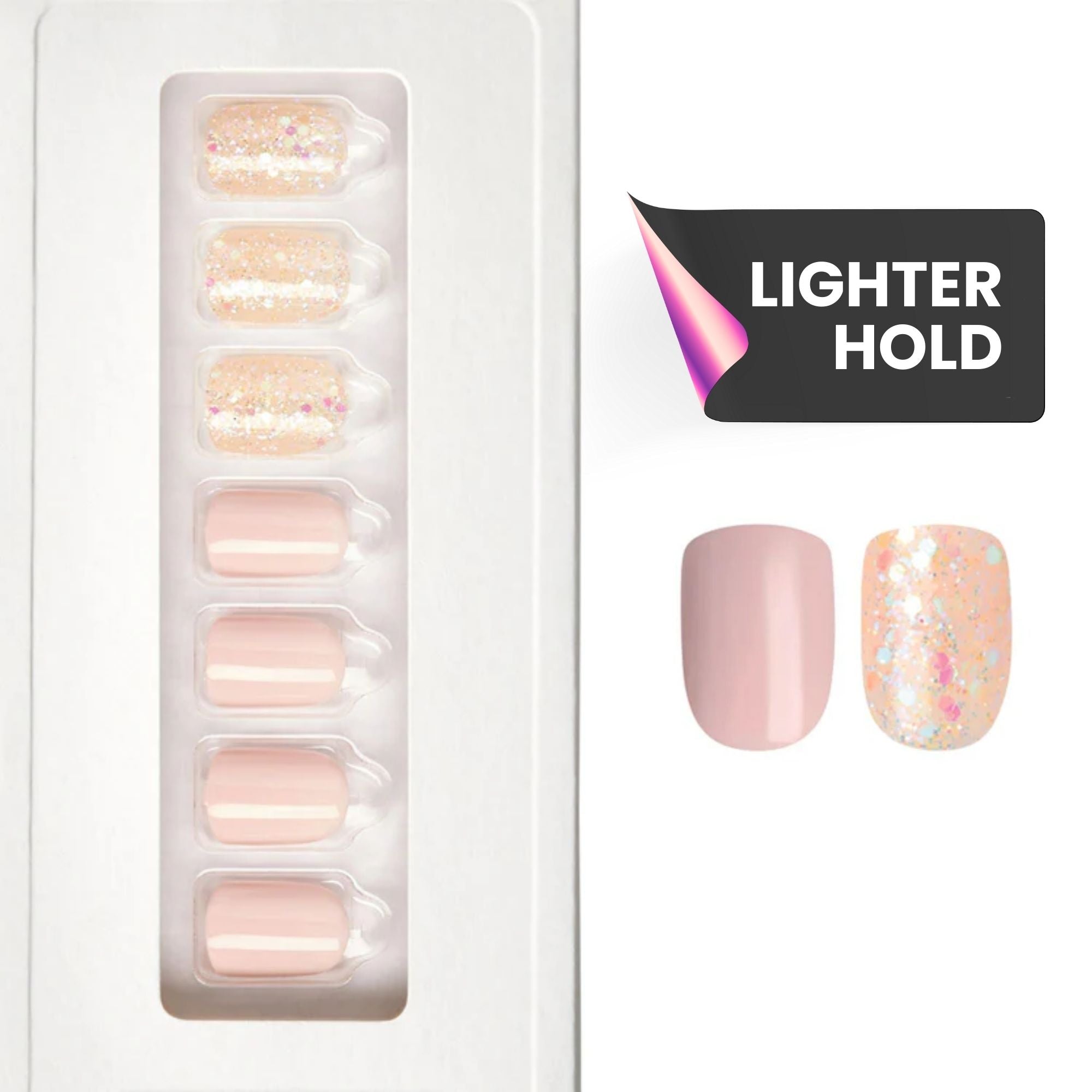 Youthful - Squoval Weekender Press On Manicure