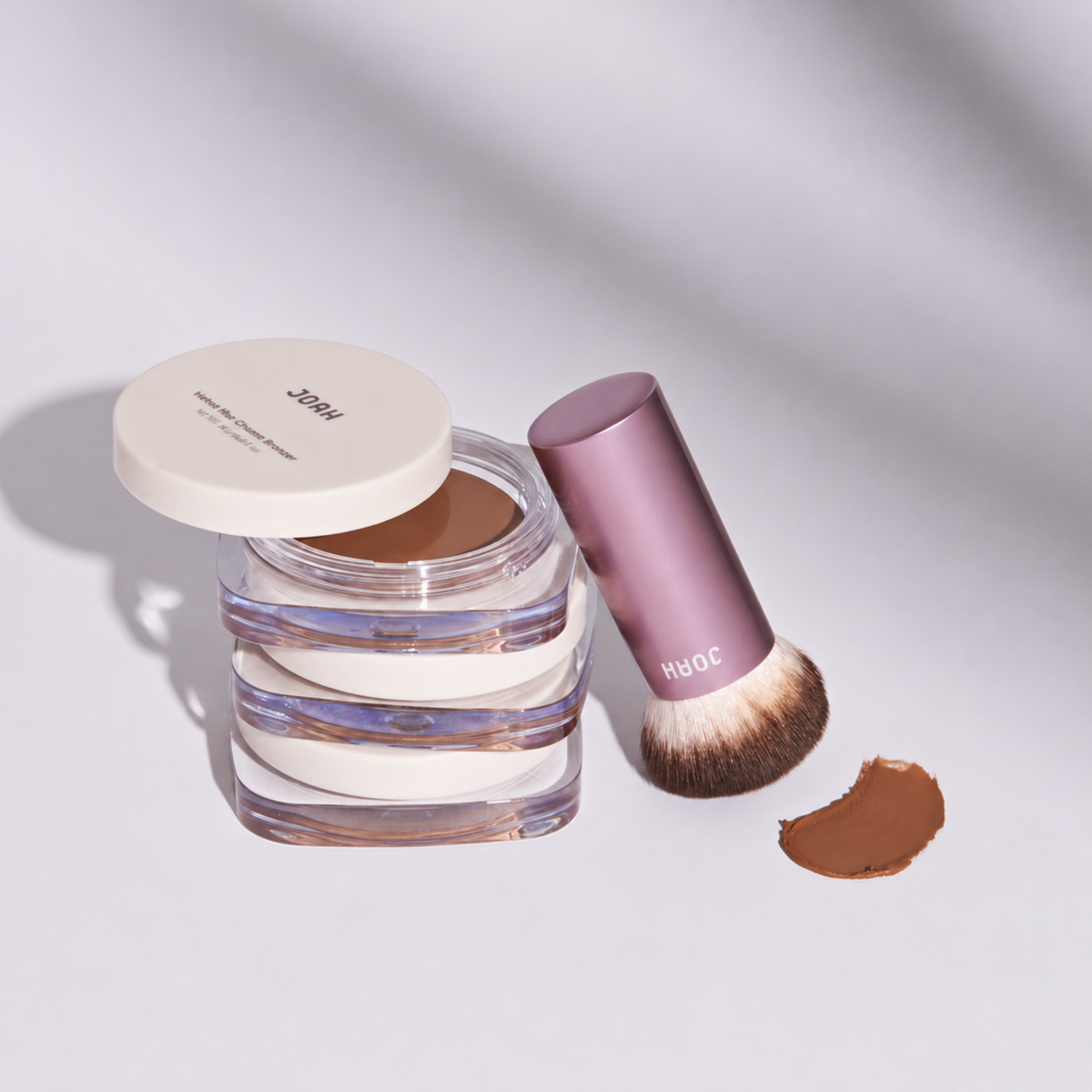 Velvet Blur Bronzer and Buffing Brush Duo - Golden