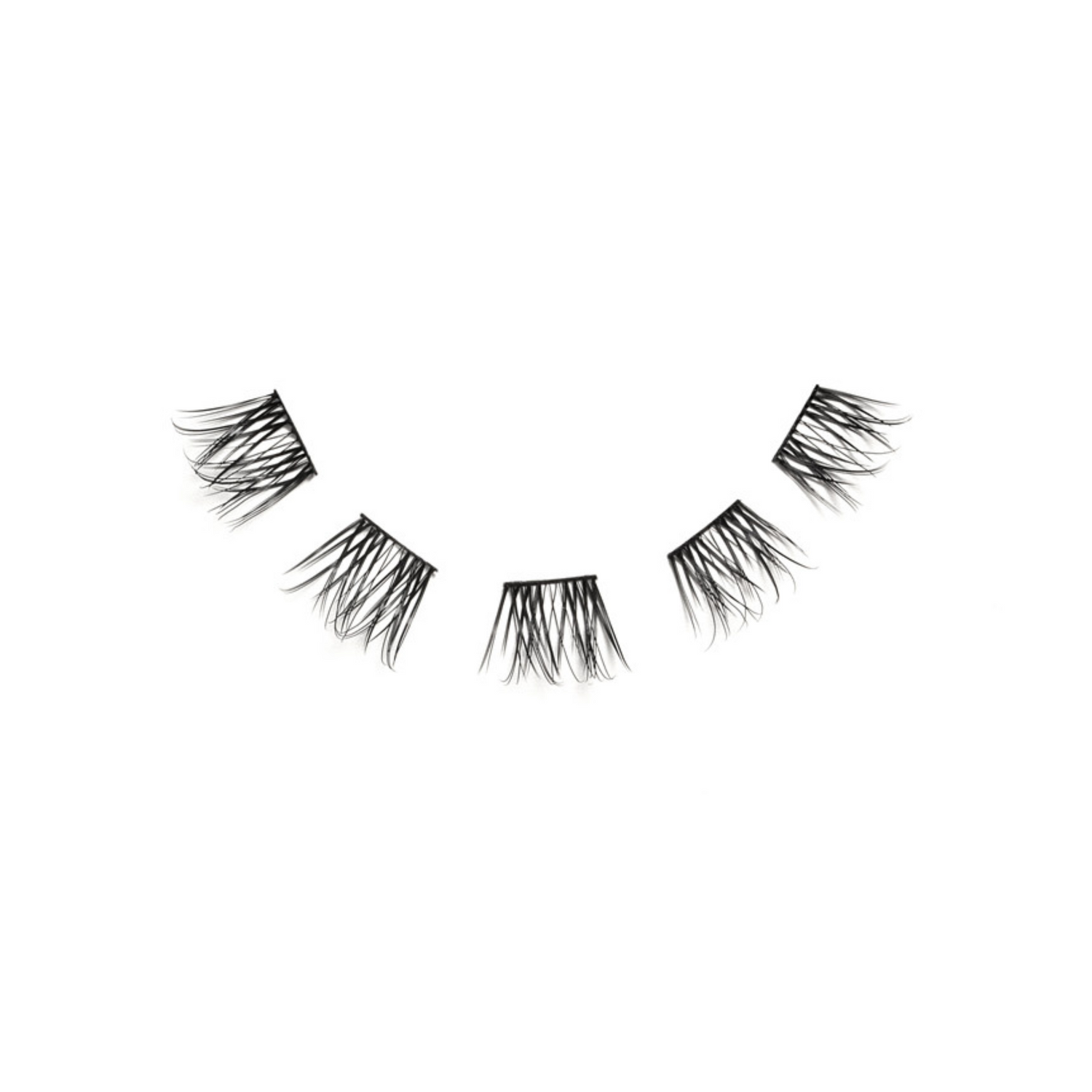 Black D Curl Lash Up Clusters 10mm