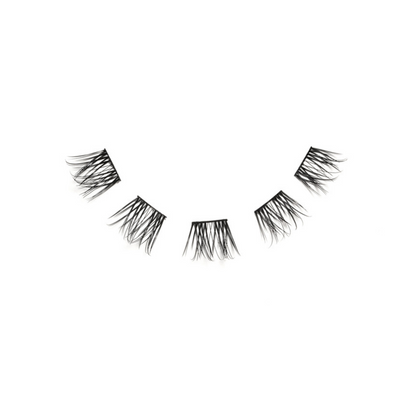 Black D Curl Lash Up Clusters 10mm