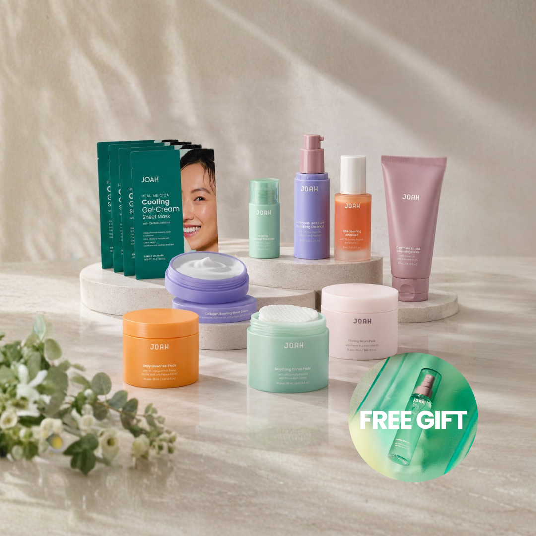 Joah Ultimate Skincare Ritual with free Cooling Gel Mist worth £15