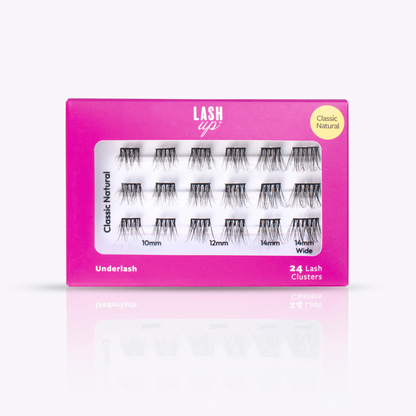 Lash Up Press-On Clusters - Classic Natural