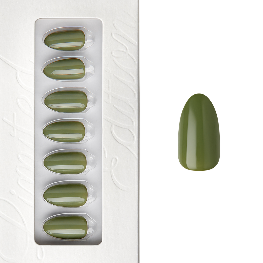 Nail On Colour M - Olive Green